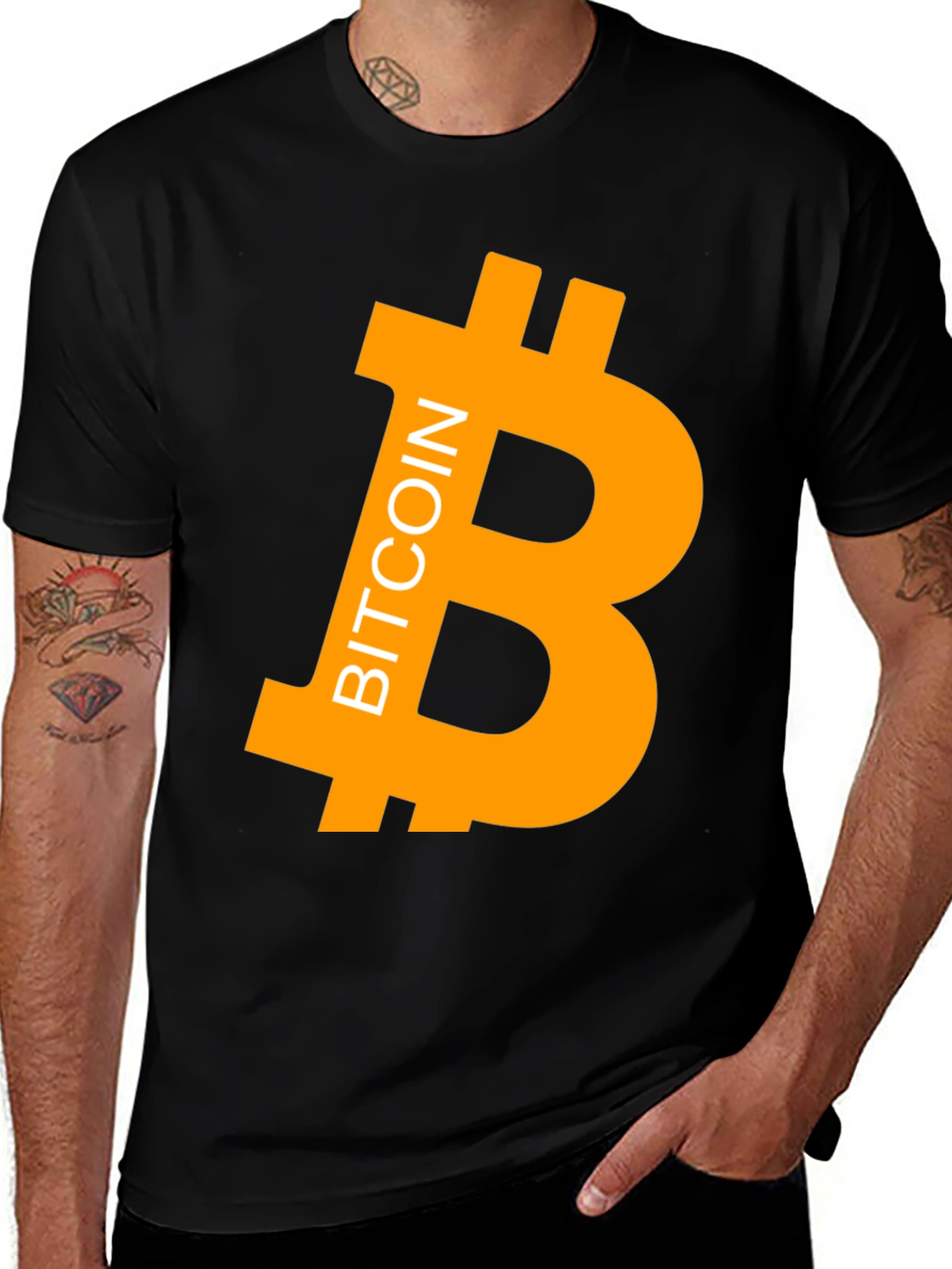 Bitcoin Logo Graphic Tee