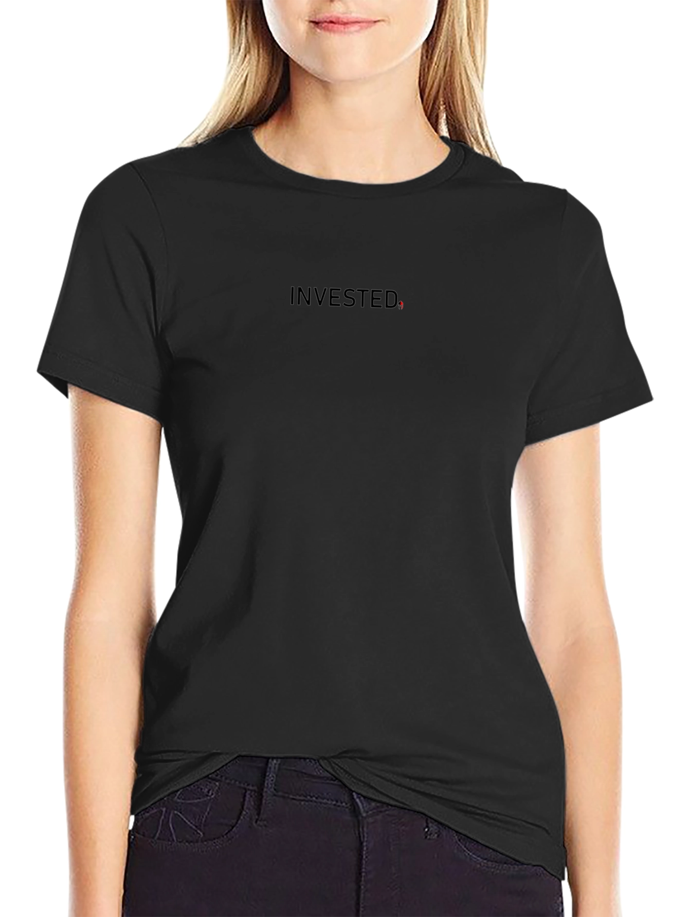 Invested Premium Black T-Shirt