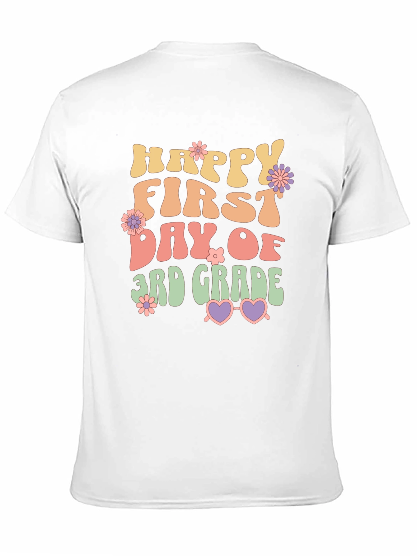 Happy First Day of 3rd Grade Graphic Tee