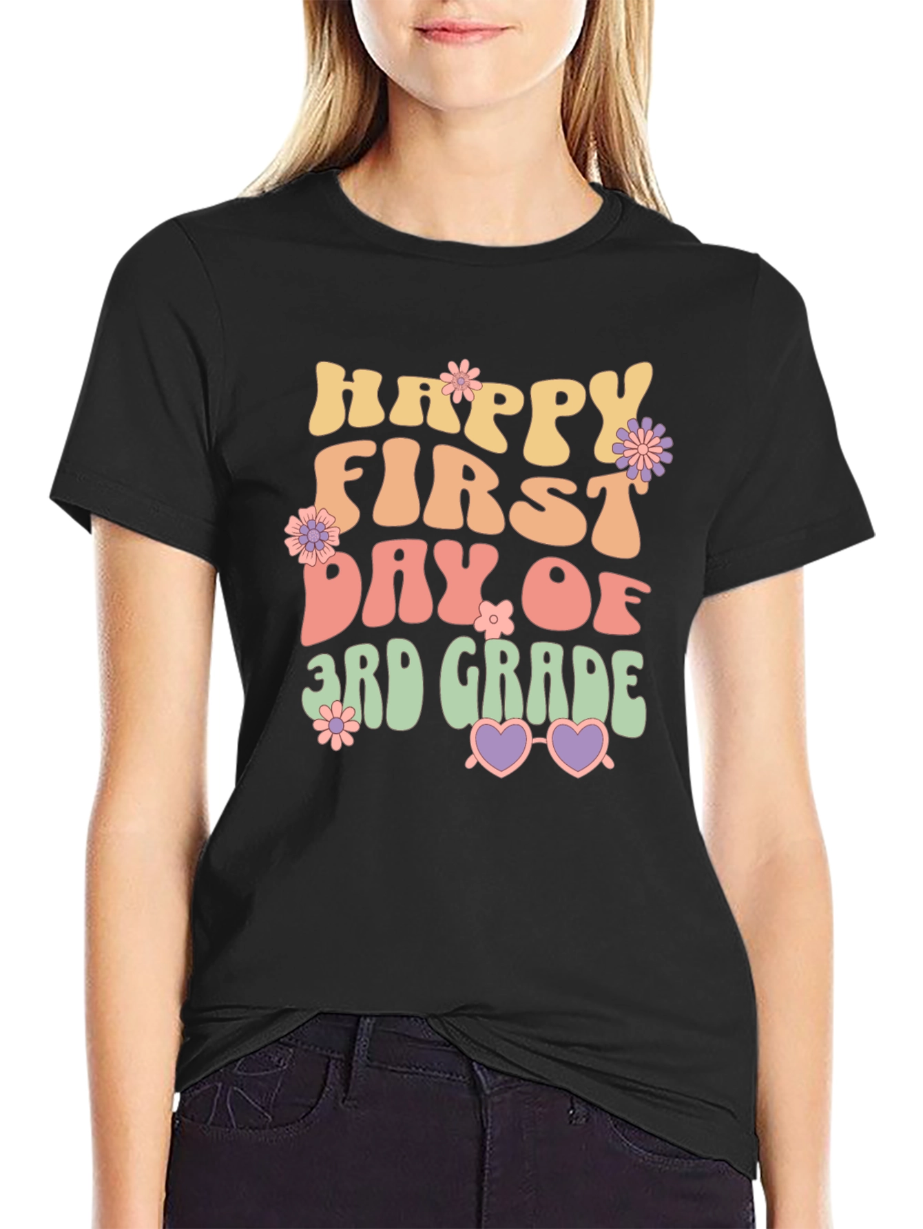 Happy First Day of 3rd Grade Graphic Tee
