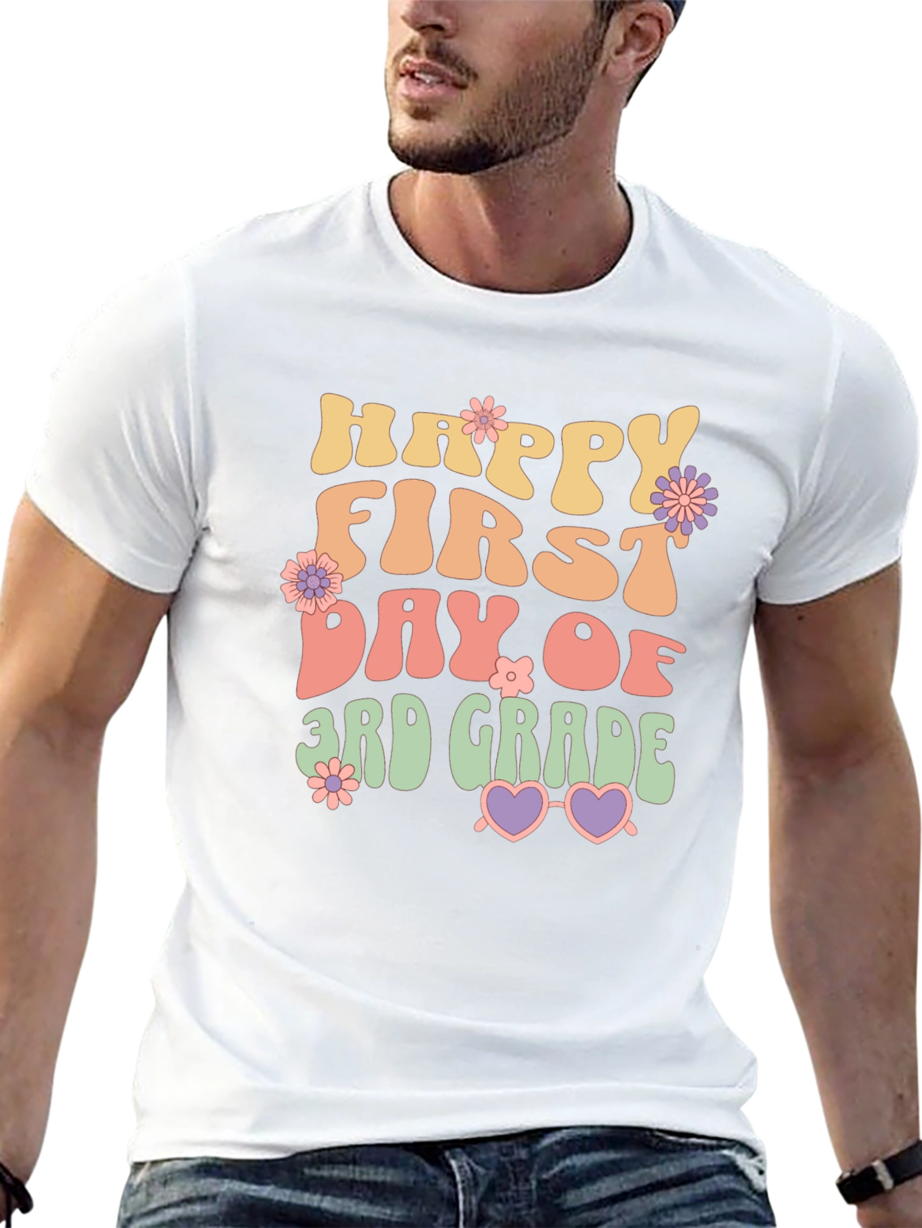 Happy First Day of 3rd Grade Graphic Tee