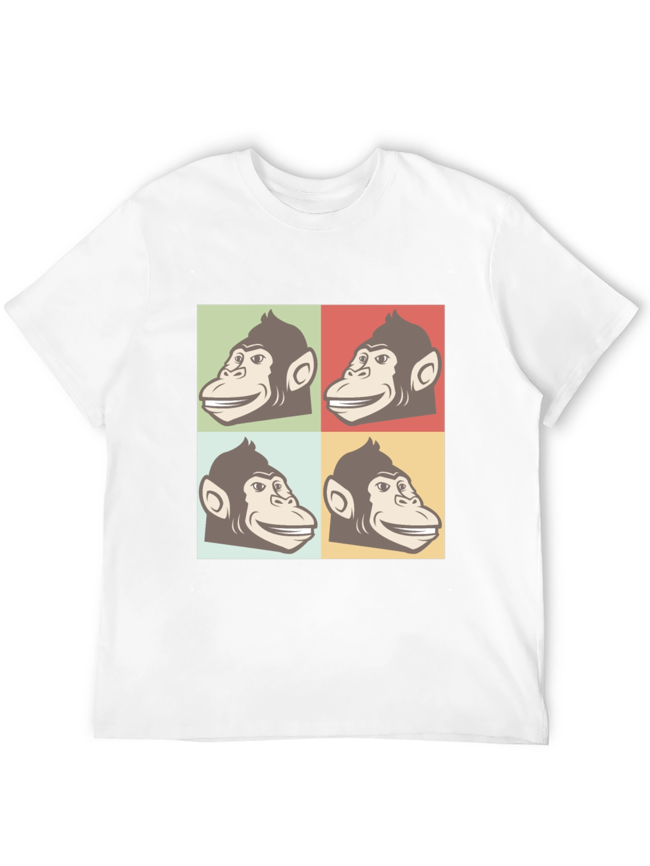 Retro Monkey Pop Art T-Shirt