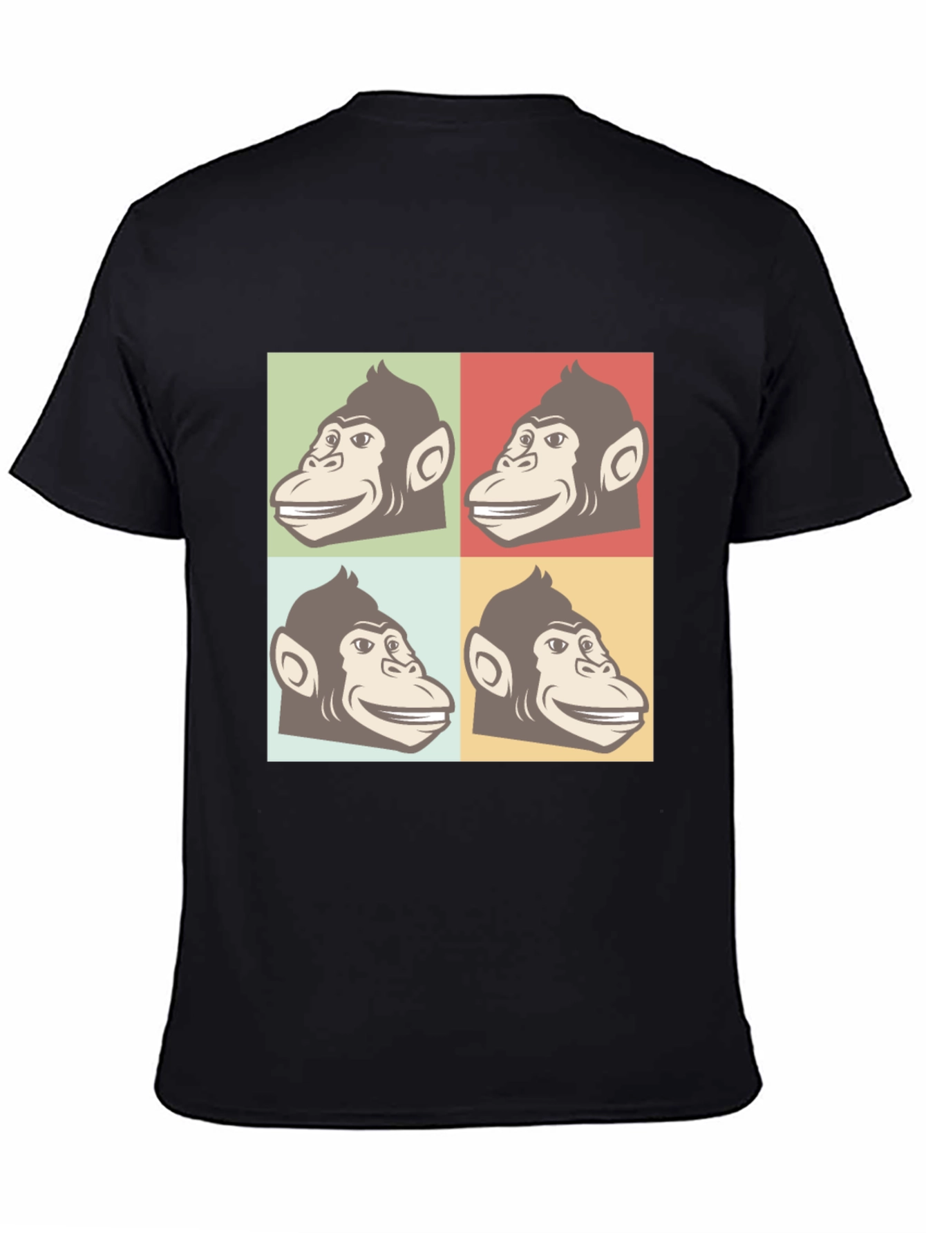 Retro Monkey Pop Art T-Shirt