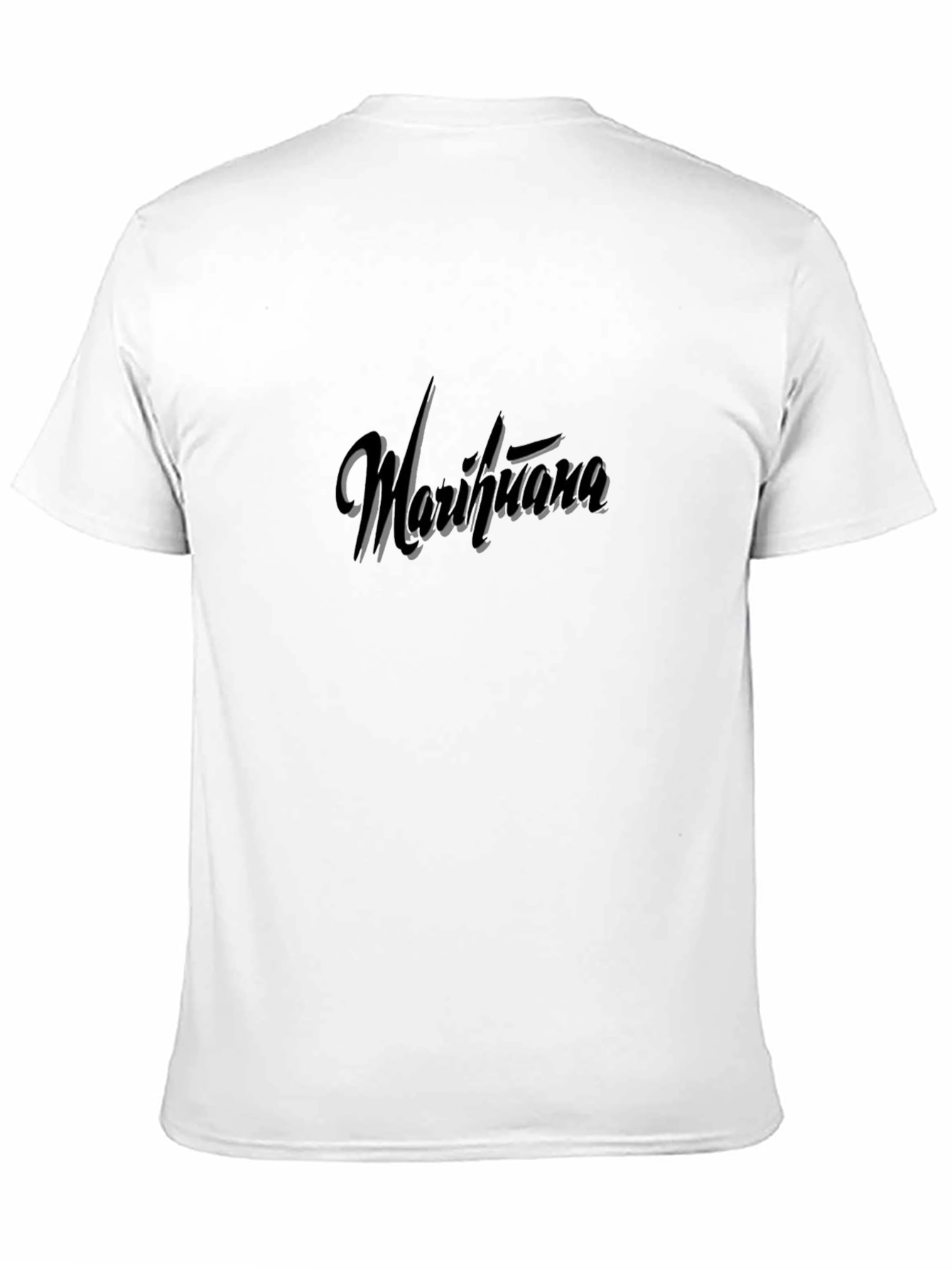 Black Montana Script Graphic T-Shirt