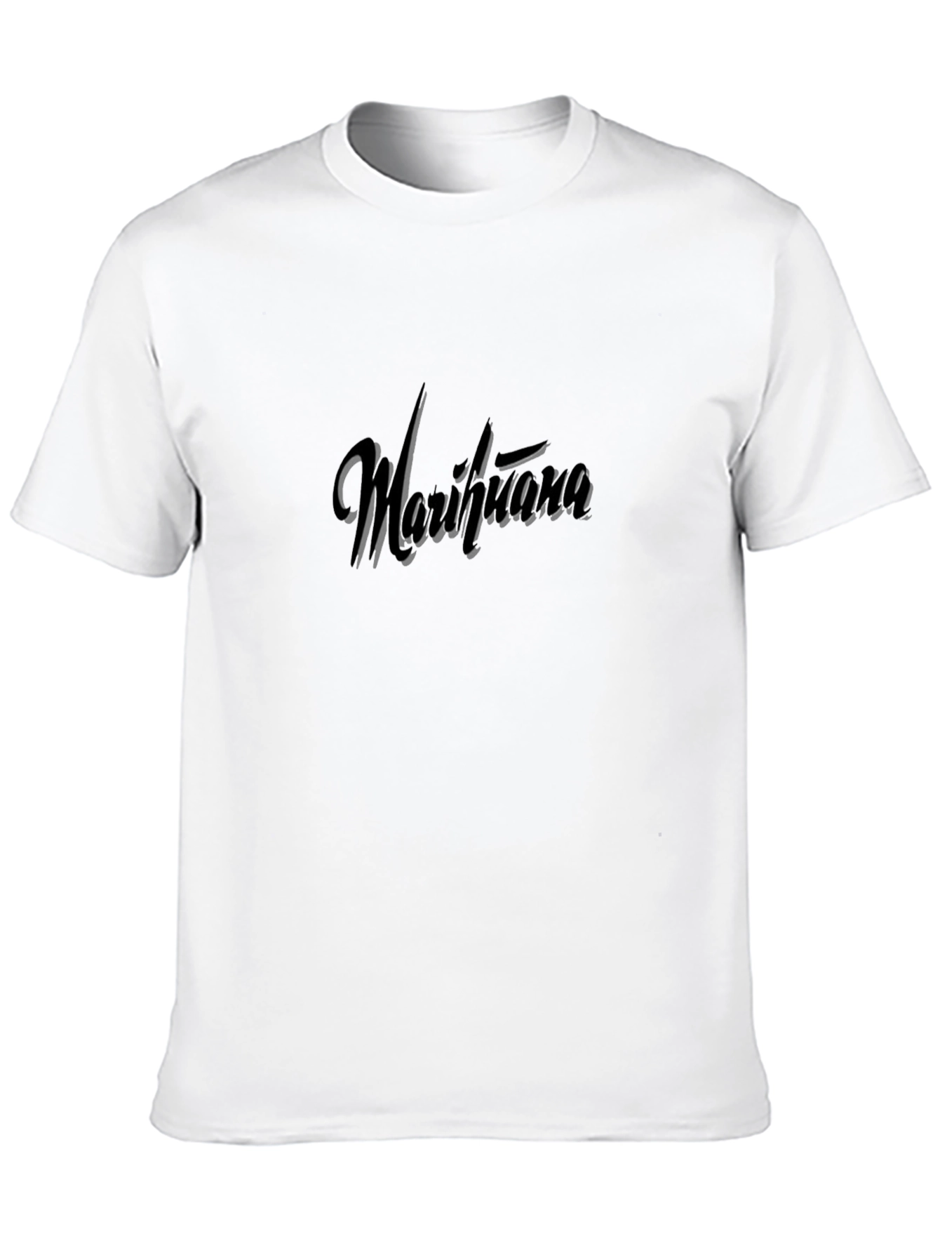 Black Montana Script Graphic T-Shirt