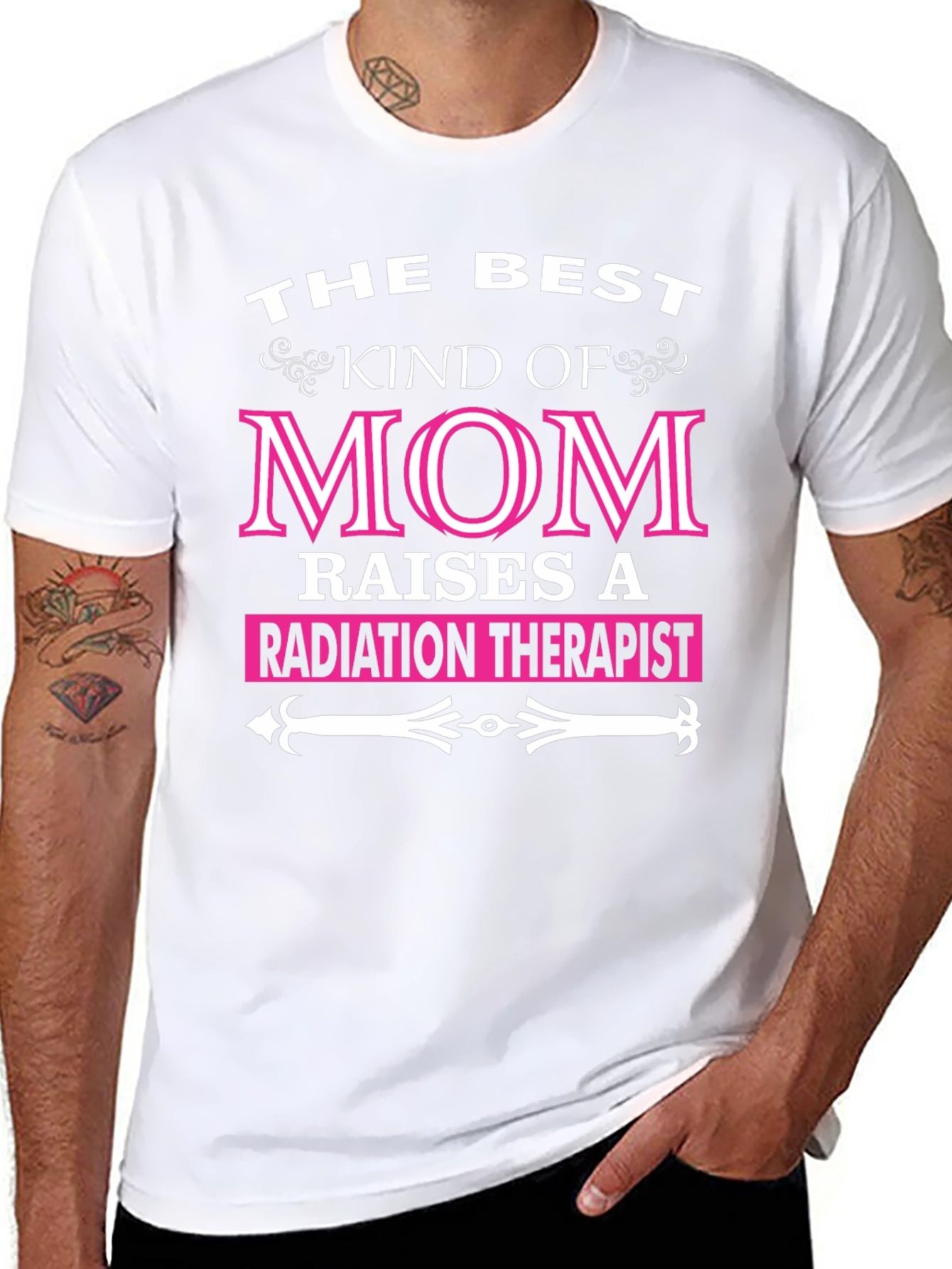 Radiation Therapist Mom T-Shirt - Best Kind Of Mom