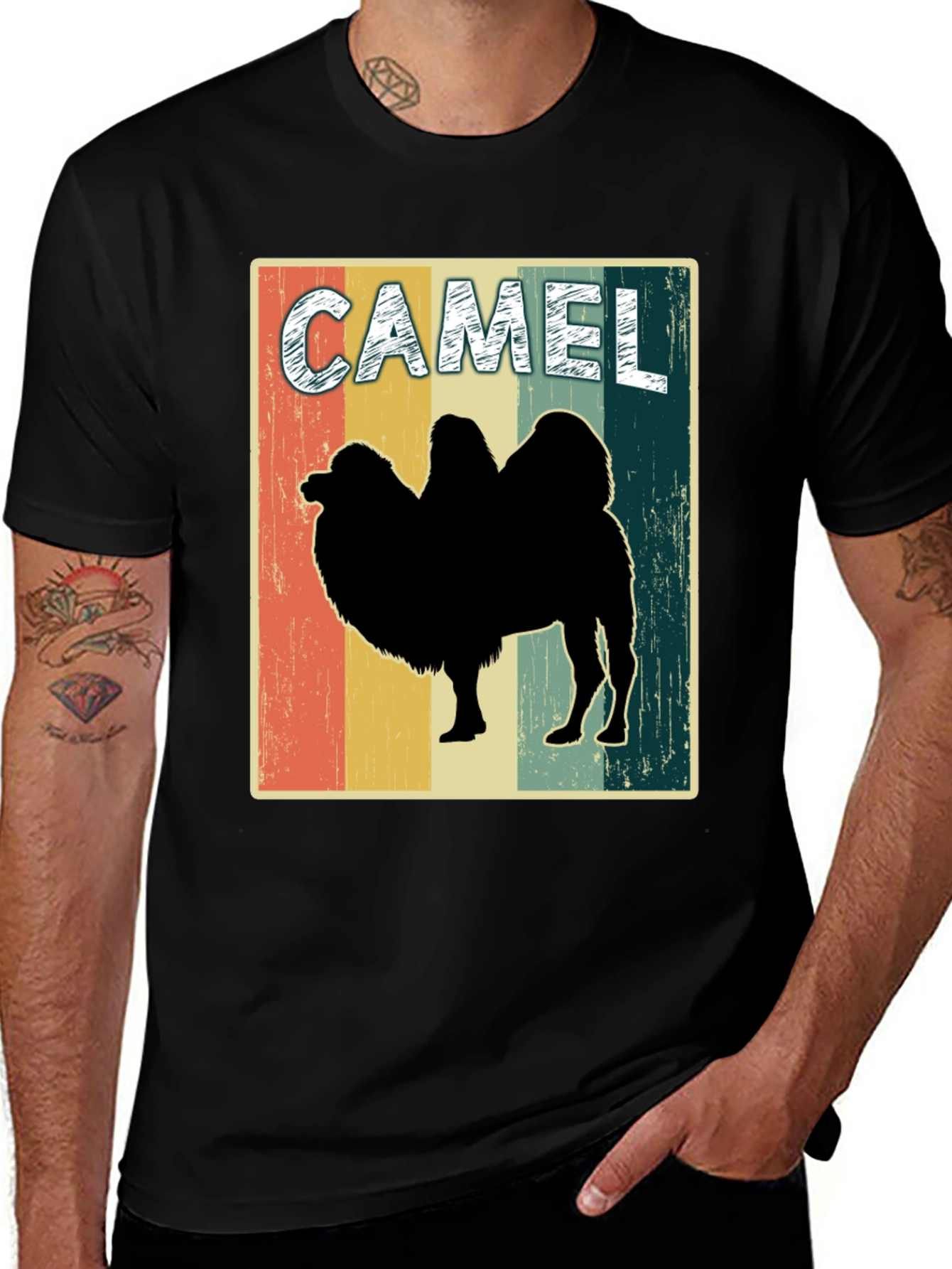Retro Camel T-Shirt
