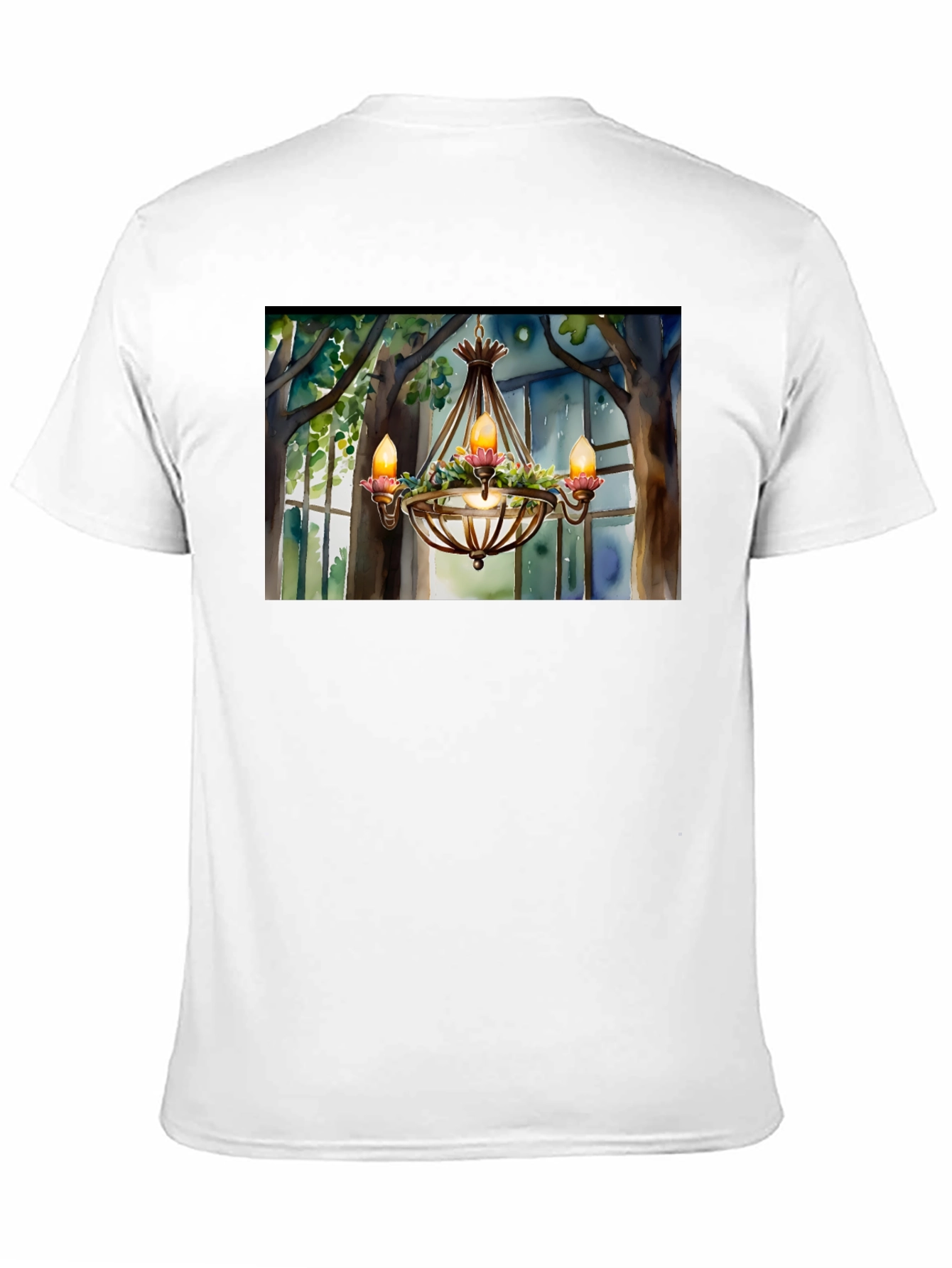 Chandelier T-Shirt - Elegant Design