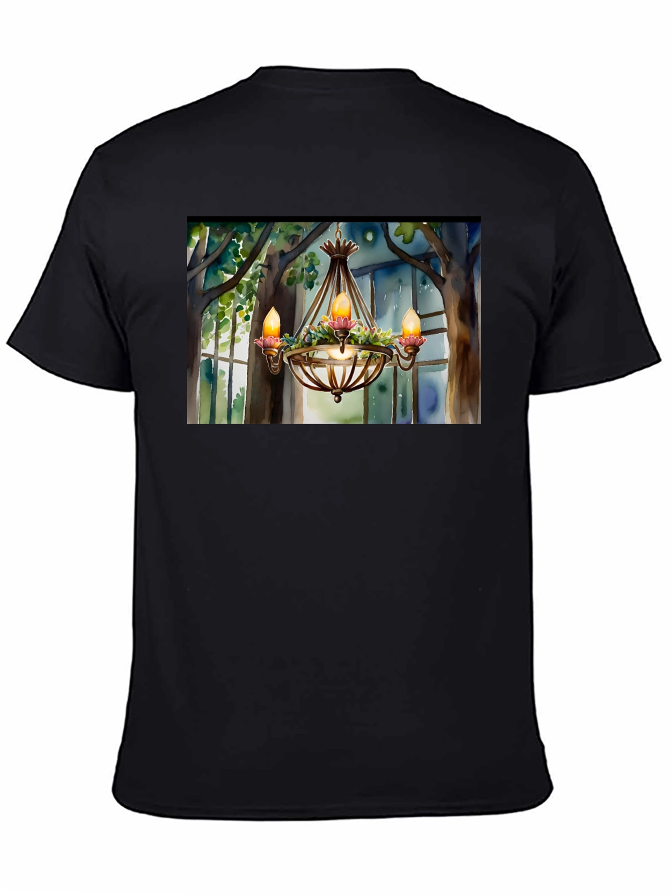 Chandelier T-Shirt - Elegant Design