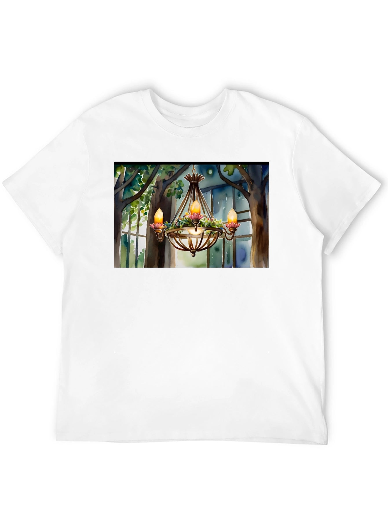 Chandelier T-Shirt - Elegant Design