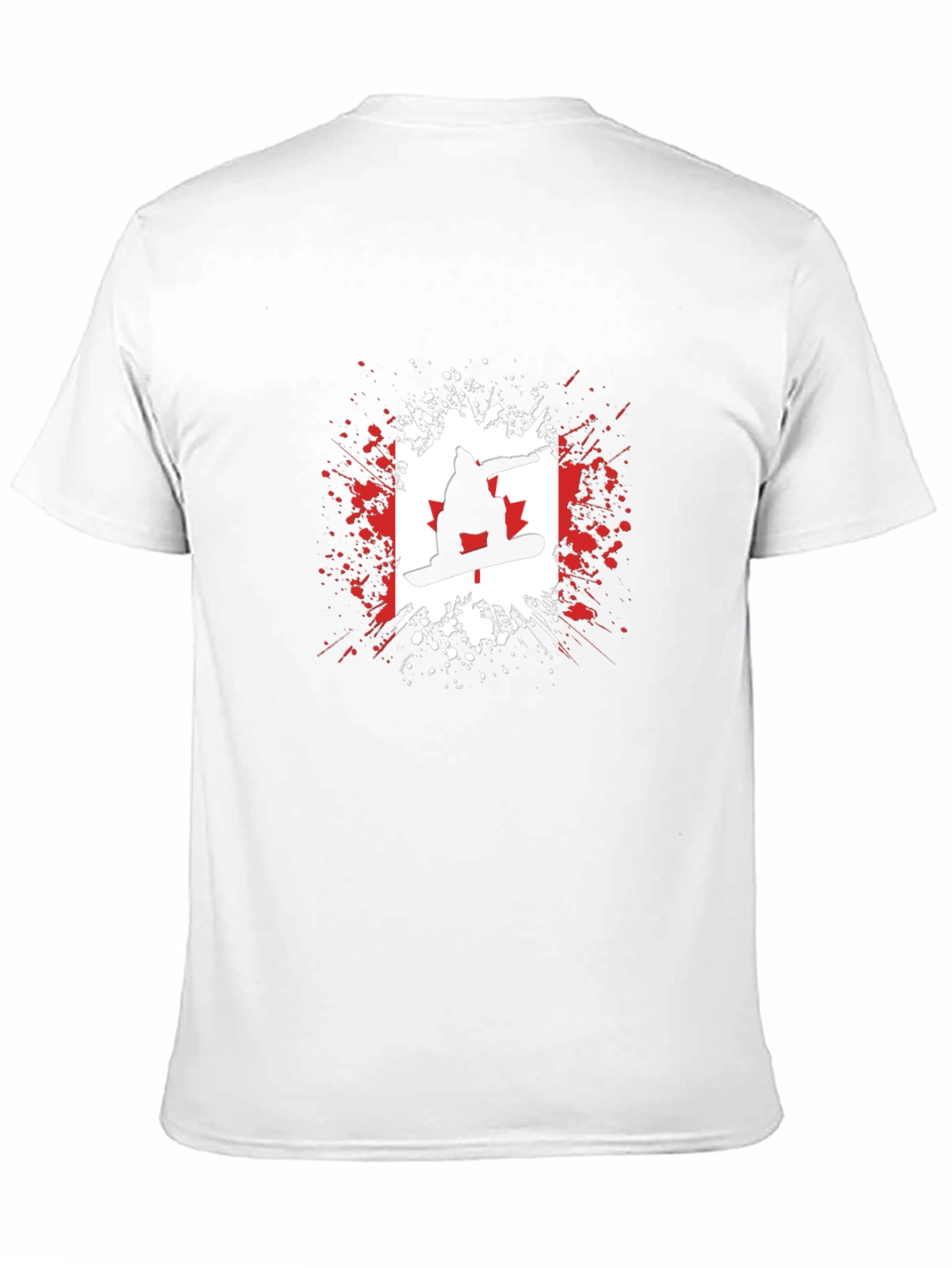 Canadian Snowboarder Graphic Tee