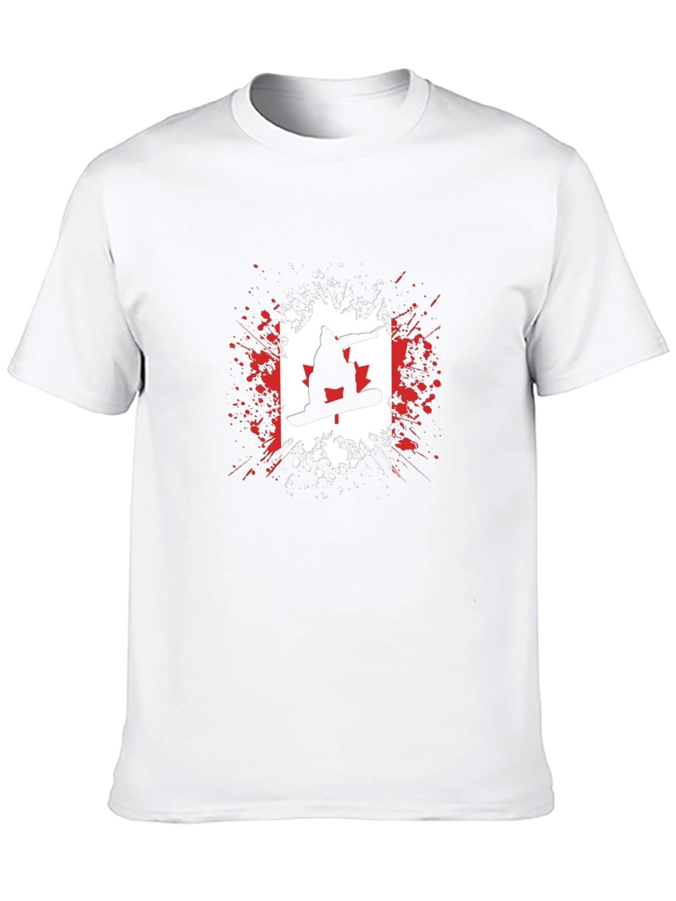 Canadian Snowboarder Graphic Tee