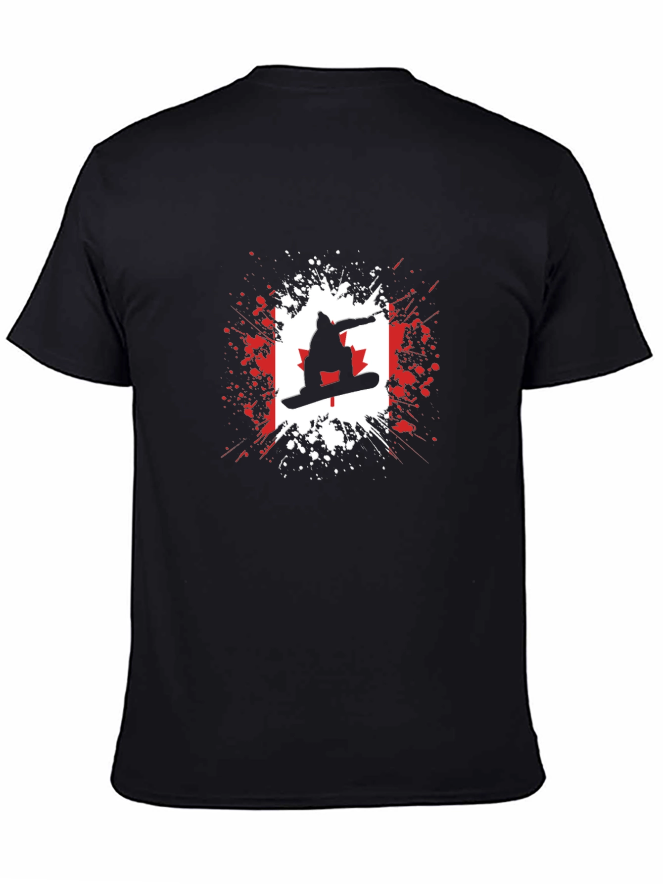 Canadian Snowboarder Graphic Tee