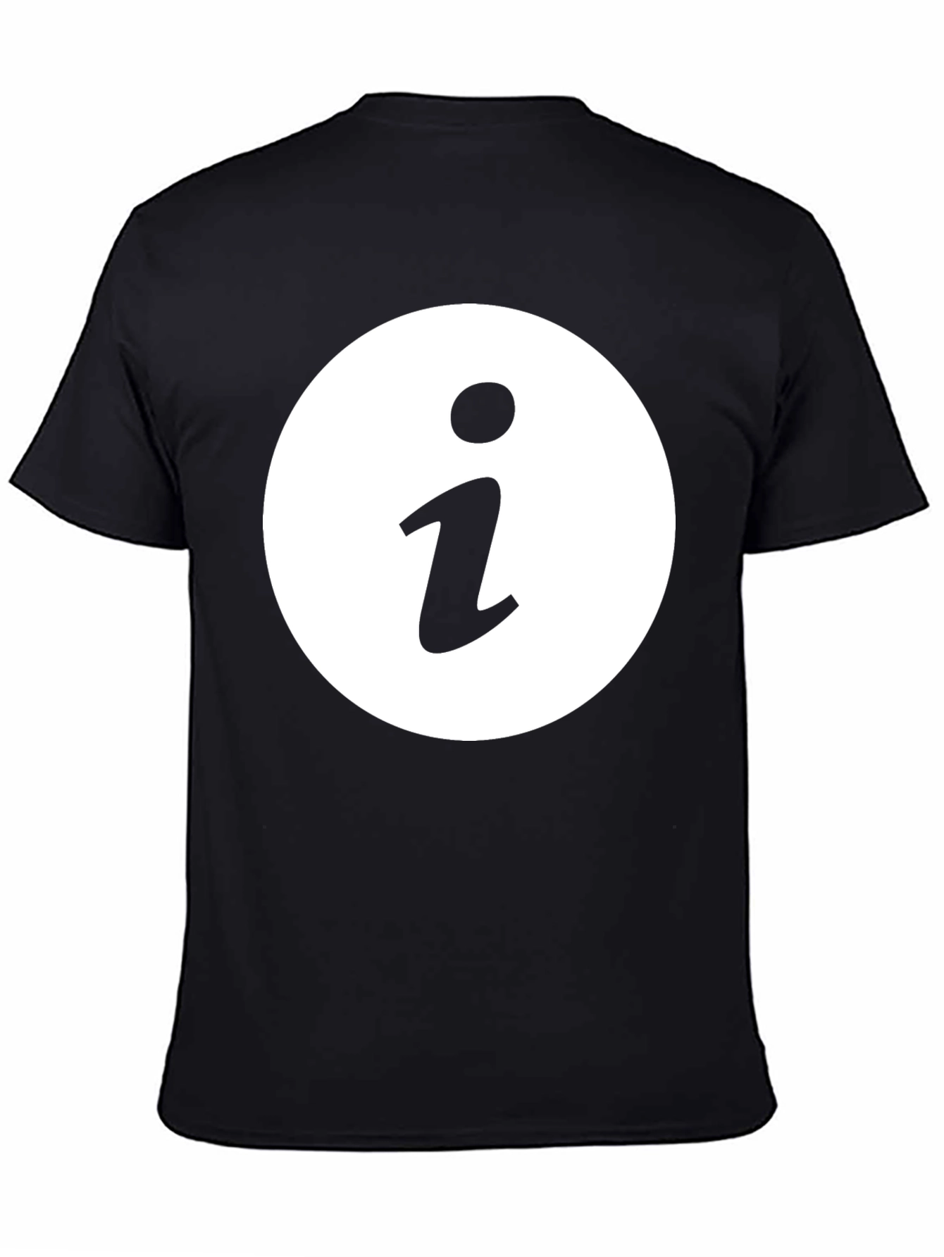 Info Graphic Tee - Mens Black T-Shirt