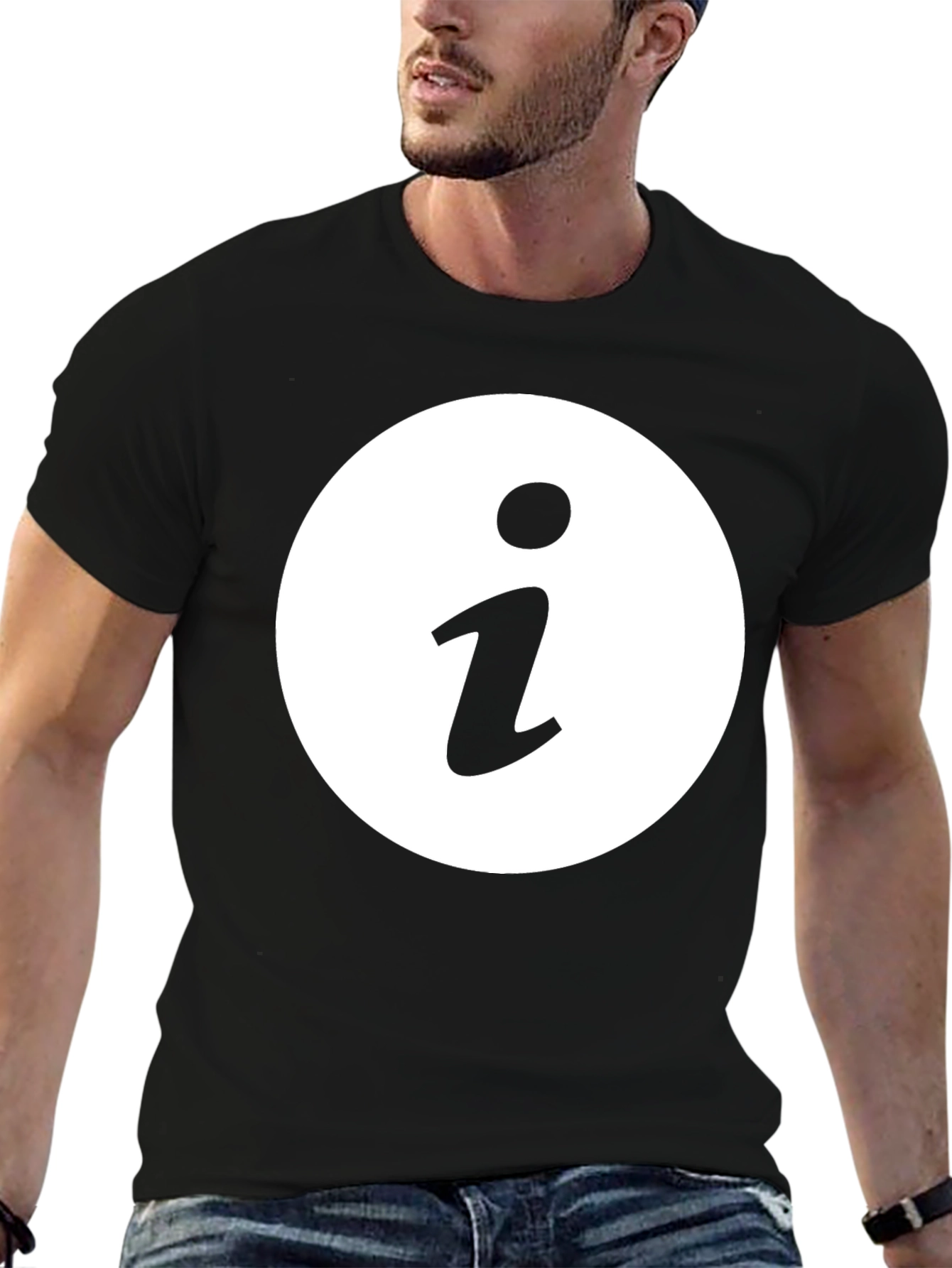 Info Graphic Tee - Mens Black T-Shirt