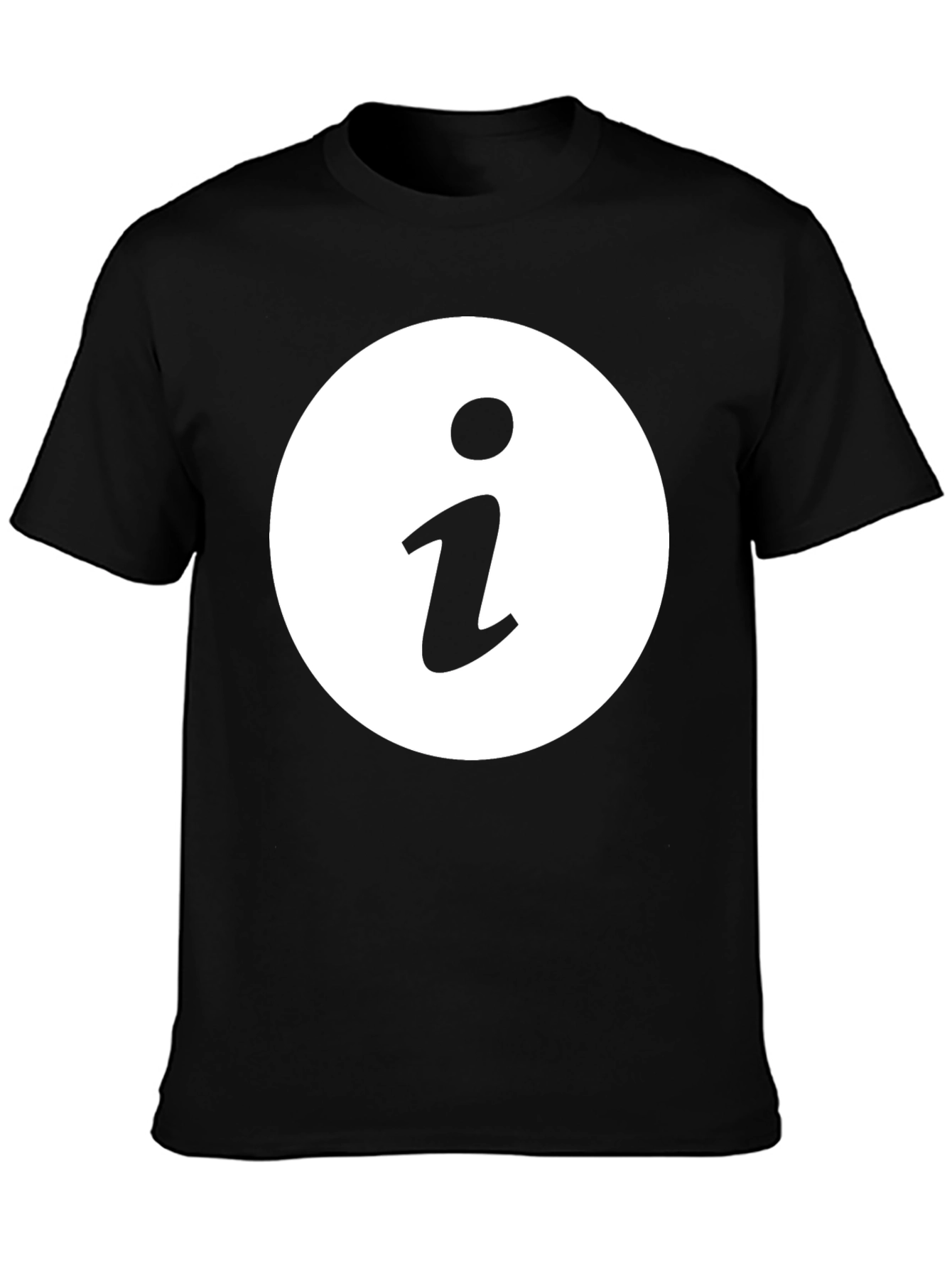 Info Graphic Tee - Mens Black T-Shirt