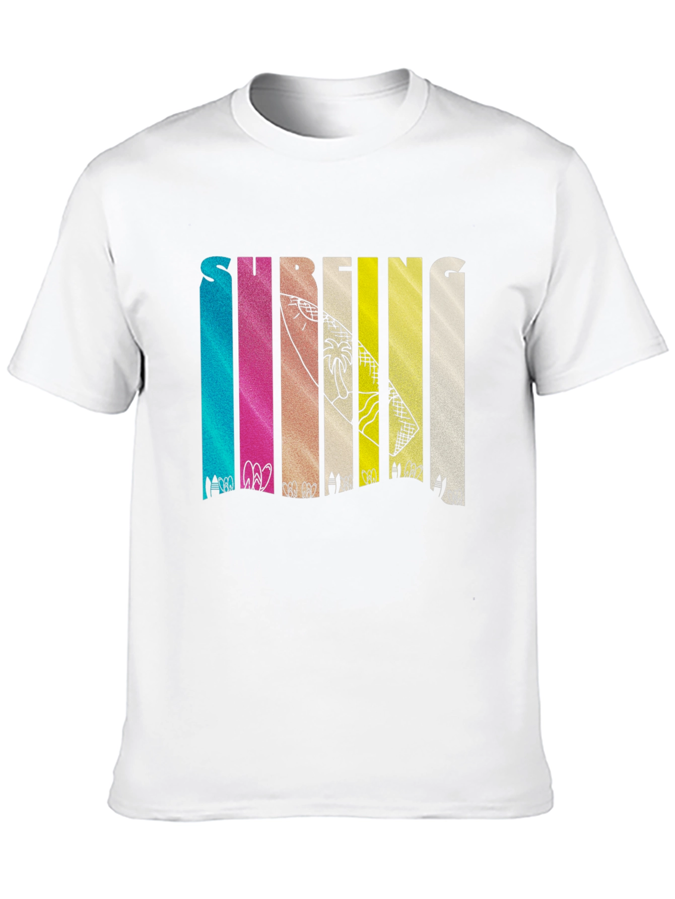 Surfing Design Graphic T-Shirt