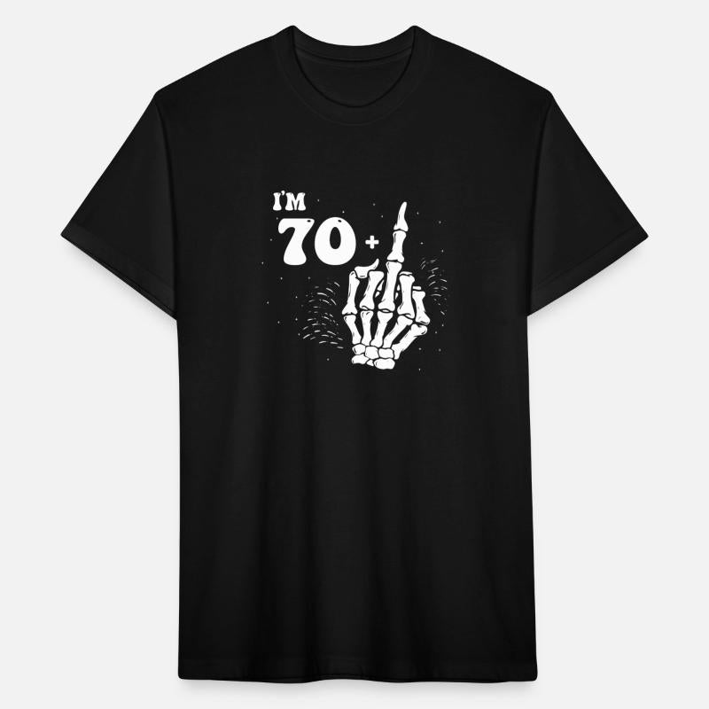 I Am 70 Plus Middle Finger - 71st Birthday