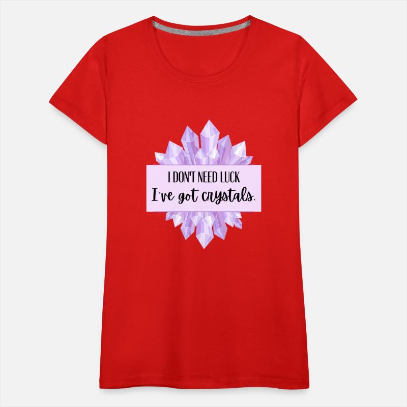 I don't need luck, I've got crystals!