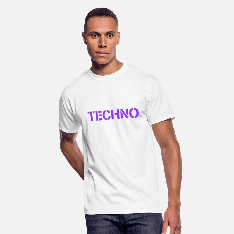 I feel Techno Music Love Letters Quote Party Logo