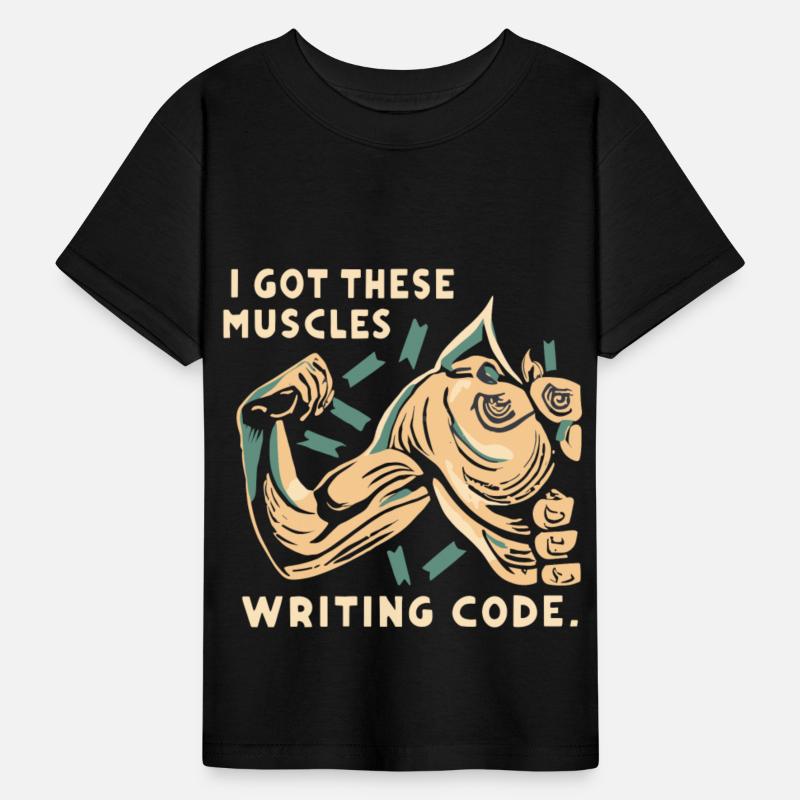 I Got These Muscles Writing Code gift for men wome