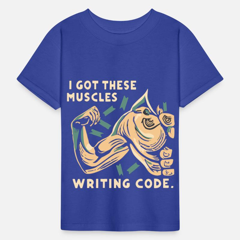 I Got These Muscles Writing Code gift for men wome