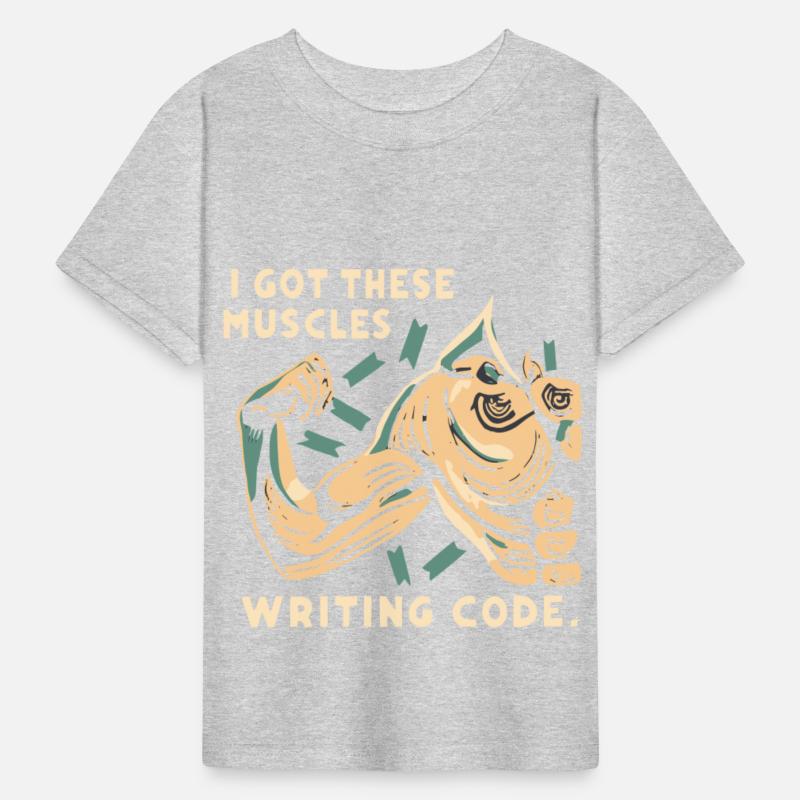 I Got These Muscles Writing Code gift for men wome