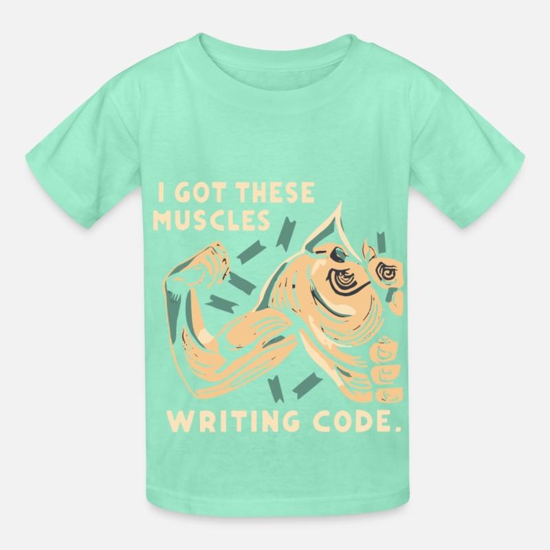 I Got These Muscles Writing Code gift for men wome