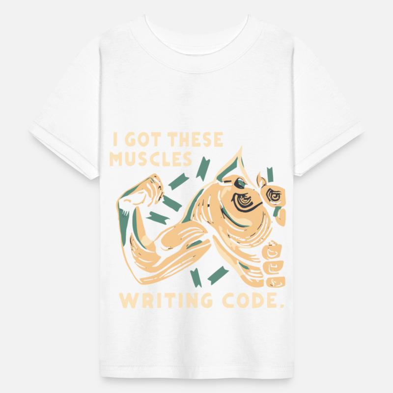 I Got These Muscles Writing Code gift for men wome