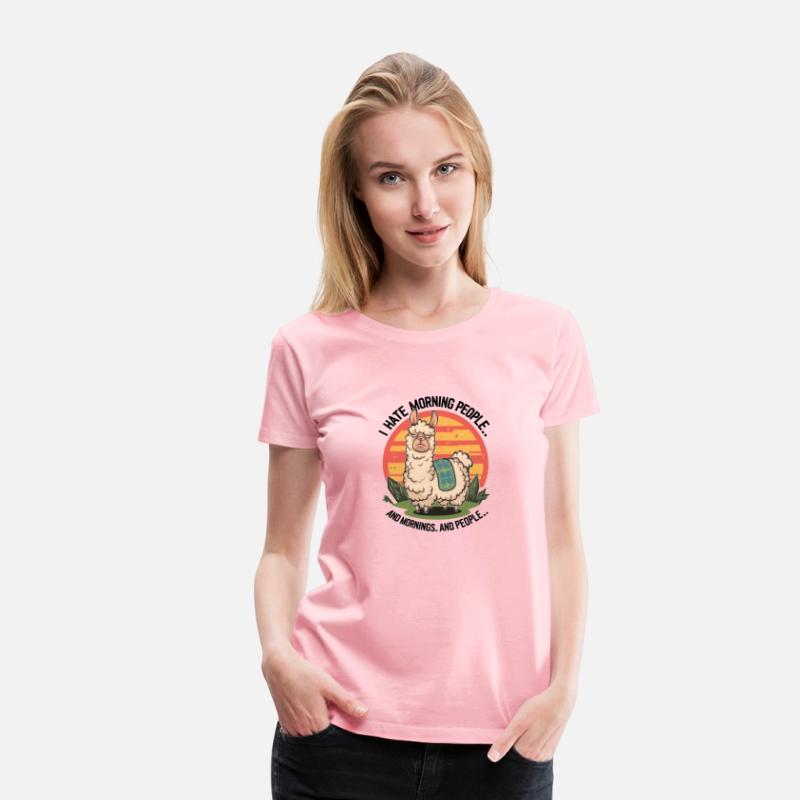 I HATE MORNING PEOPLE FUNNYF-SHIRT FOR MENS