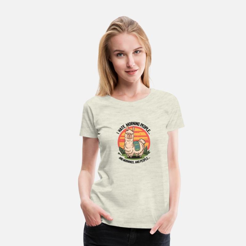 I HATE MORNING PEOPLE FUNNYF-SHIRT FOR MENS