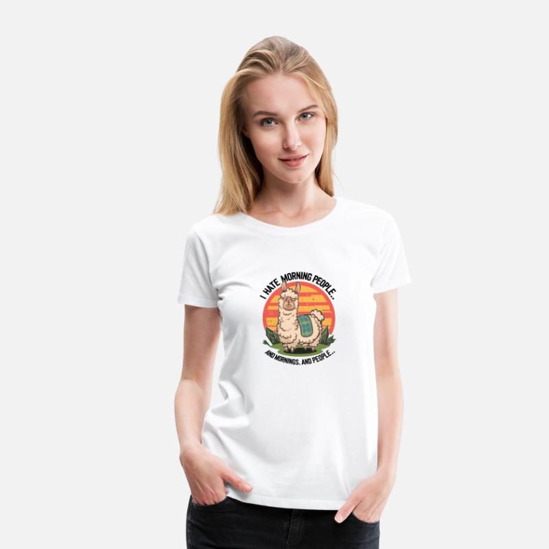 I HATE MORNING PEOPLE FUNNYF-SHIRT FOR MENS