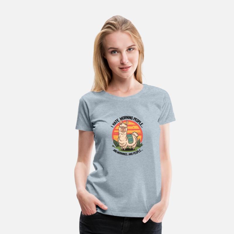 I HATE MORNING PEOPLE FUNNYF-SHIRT FOR MENS