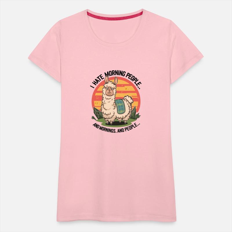 I HATE MORNING PEOPLE FUNNYF-SHIRT FOR MENS