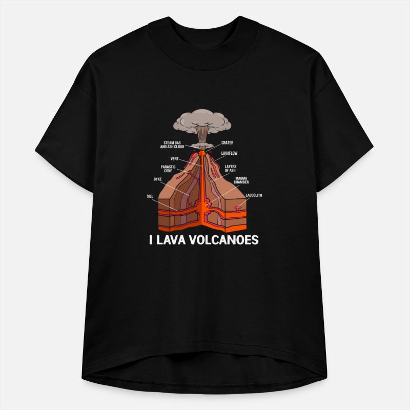I Lava Volcanoes Funny Earth Science