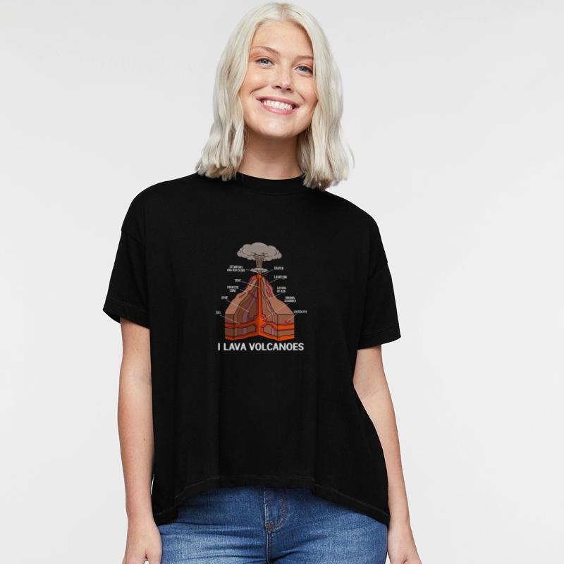 I Lava Volcanoes Funny Earth Science