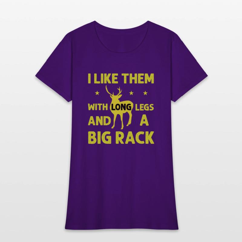 I like them with...rack - Hunting design