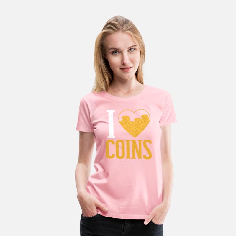 I Love Coin Collector Numismatist Coin Collecting