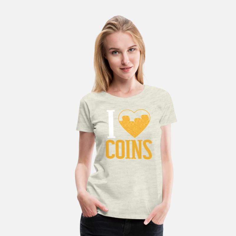 I Love Coin Collector Numismatist Coin Collecting