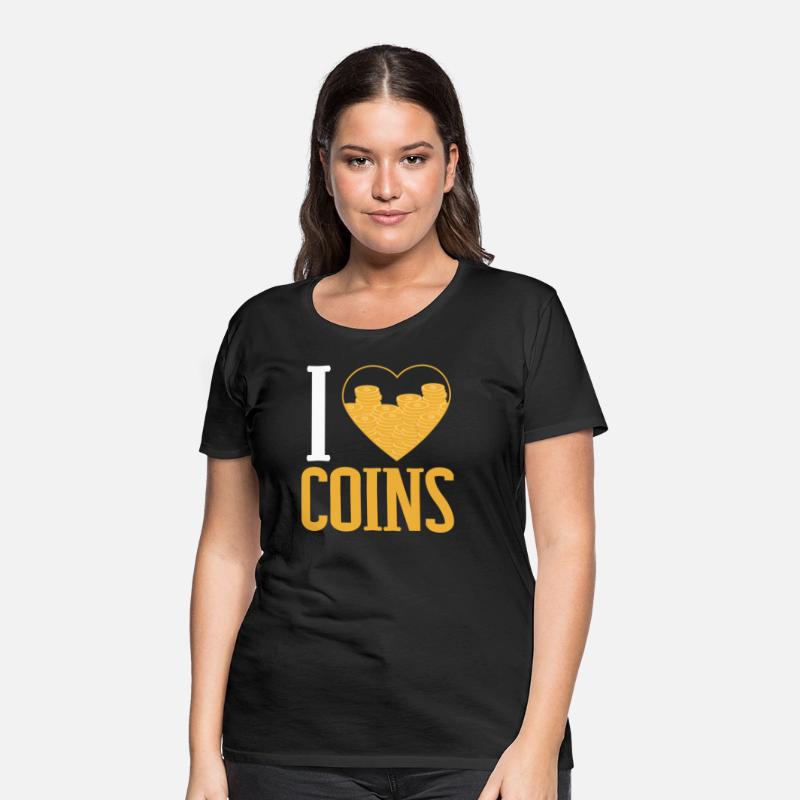 I Love Coin Collector Numismatist Coin Collecting