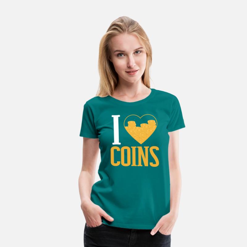 I Love Coin Collector Numismatist Coin Collecting