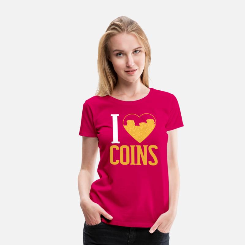 I Love Coin Collector Numismatist Coin Collecting