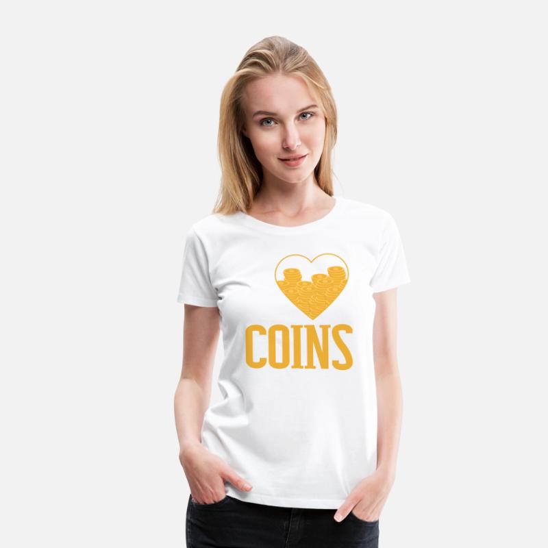 I Love Coin Collector Numismatist Coin Collecting