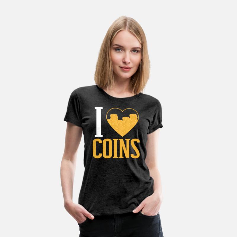 I Love Coin Collector Numismatist Coin Collecting