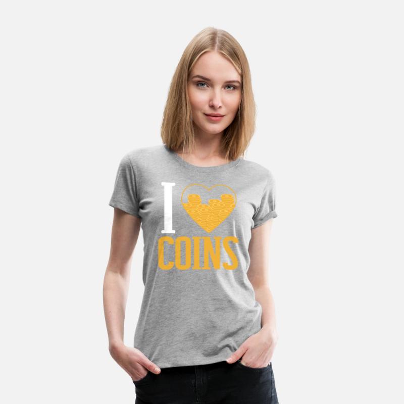 I Love Coin Collector Numismatist Coin Collecting
