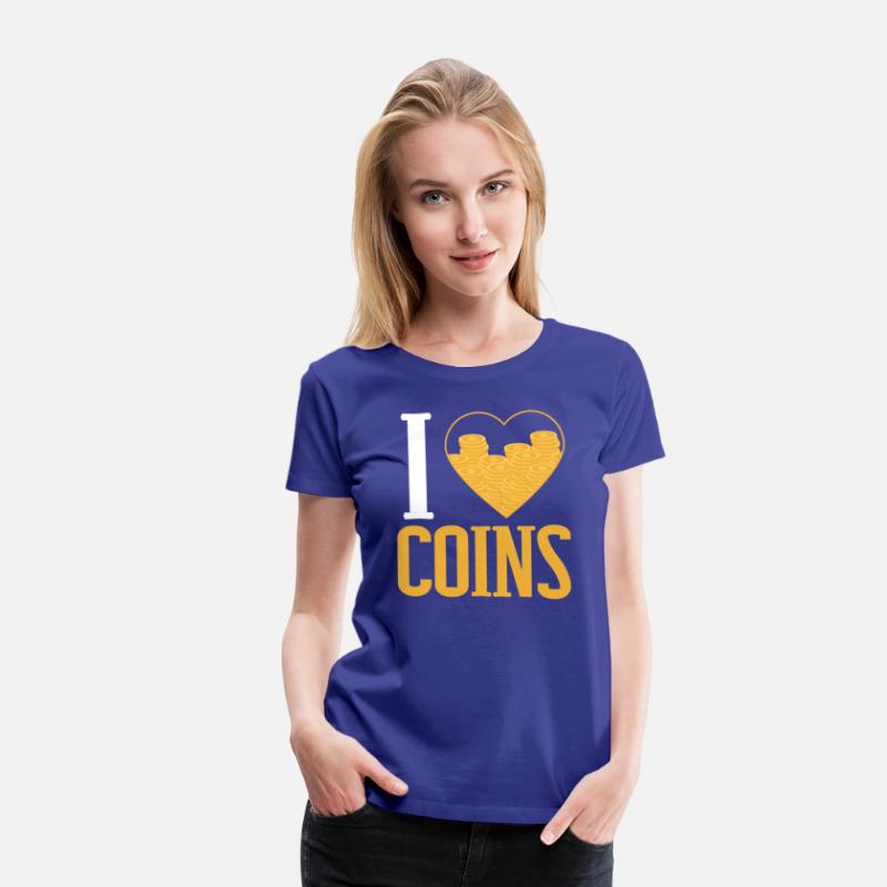 I Love Coin Collector Numismatist Coin Collecting