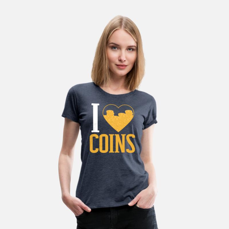 I Love Coin Collector Numismatist Coin Collecting
