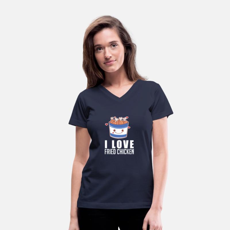 I Love Fried Chicken Crips Drumstick Bucket Funny