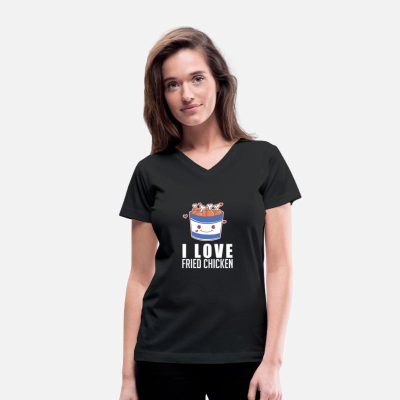 I Love Fried Chicken Crips Drumstick Bucket Funny