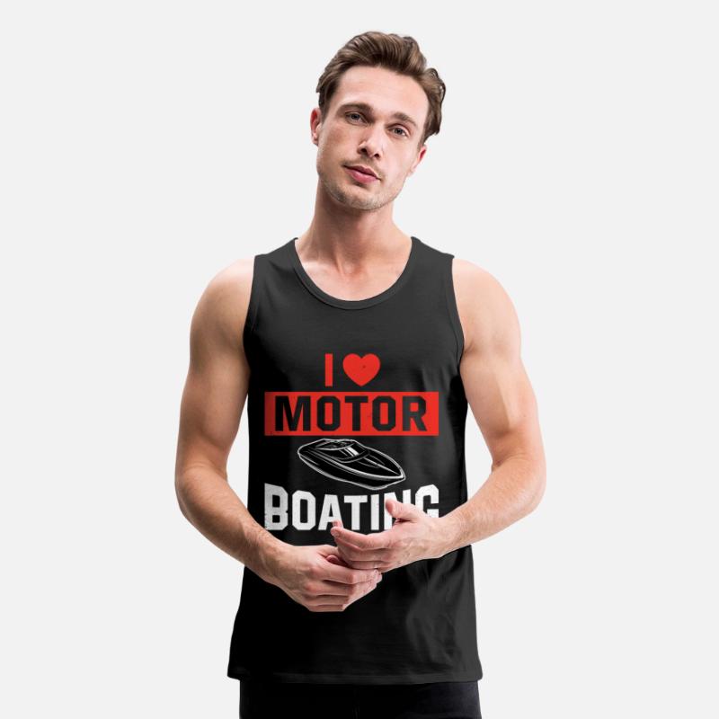 I Love Motor Boating Boat Owner Love Motor Boating
